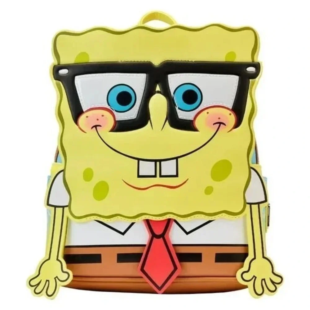 Loungefly Nickelodeon Glasses SpongeBob SquarePants Mini Backpack Exclusive‎